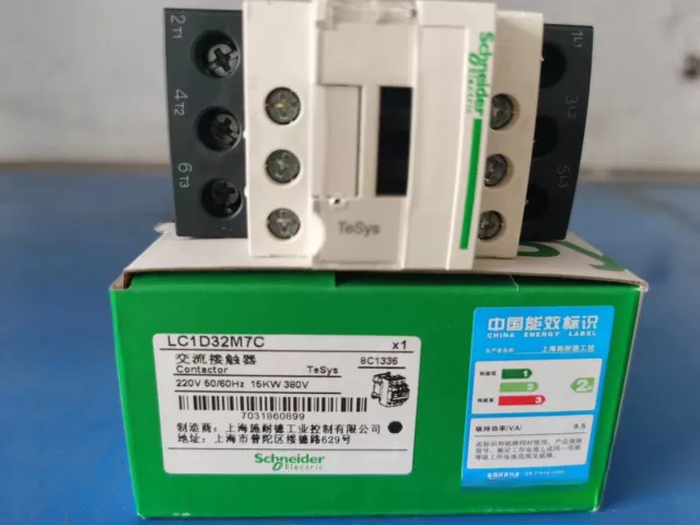 1PCS Brand New Unopened Schneider Contactor LC1D32M7C  Fast Delivery