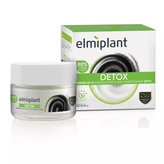 Elmiplant - Energizing anti-aging day cream SPF 15 Detox 50 ml