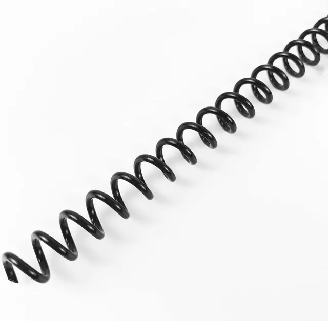 Binditek 100 Pack Plastic Spiral Binding Coils, 6Mm(1/4"),30 Sheet Capacity,4:1