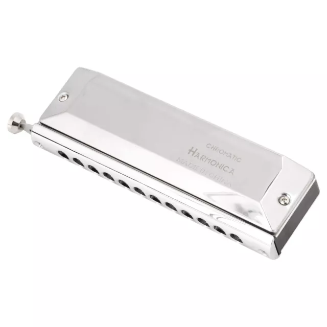 12 Holes Harmonicas Strong Resonance Chromatic Harmonica For Playing