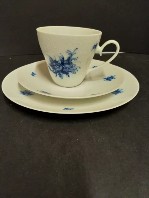 Kaffeegedeck 3 teilig Rosenthal-Studio-Linie Romanze in Blau