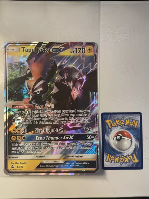 Tapu Koko GX (SM50) (Jumbo Card) [Sun & Moon: Black Star Promos]