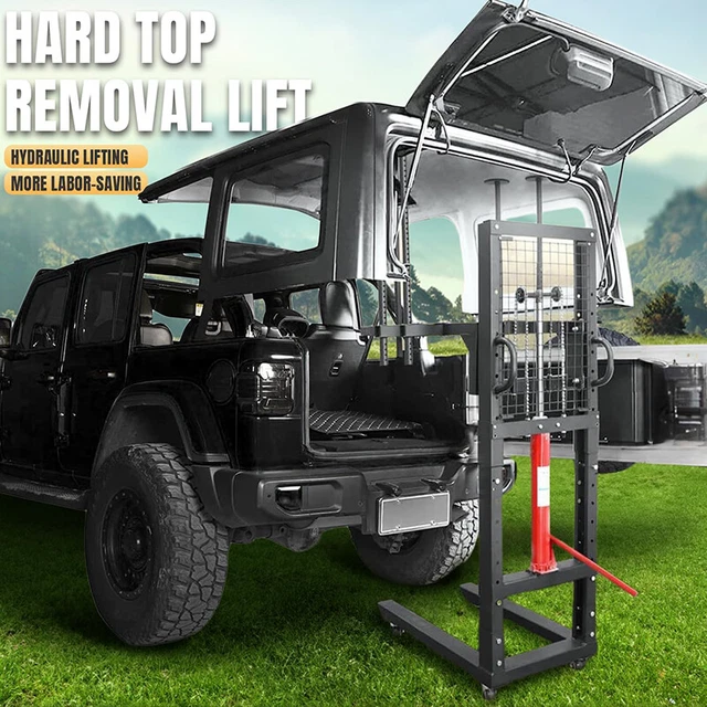 HARD TOP REMOVAL Lift Storage Cart Rack For Jeep Wrangler TJ JK JL