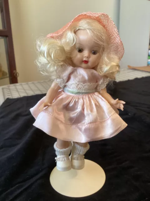 1956 NASB Nancy Ann Storybook MUFFIE SLW Platinum Blonde Doll