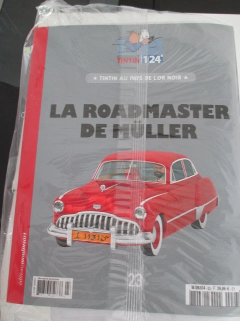 Hachette – Voiture Tintin 1/24 – Roadmaster De Müller – Fascicule N°23 – Collection