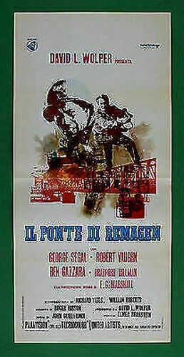 L63 Affiche Il Pont De Remagen George Segal Robert Vaughn Ben Gazzara Dillman