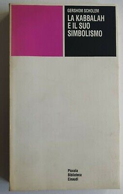 La Kabbalah E Il Suo Simbolismo - Gershom Scholem - Einaudi Editore - 1980