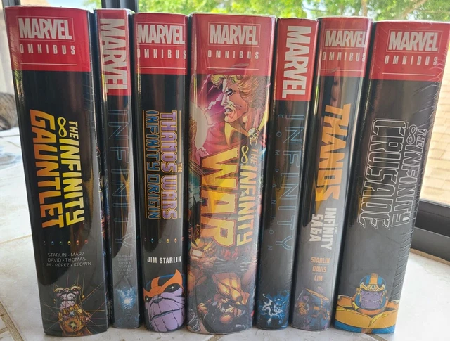 Infinity Gauntlet - THE INFINITY SAGA omnibuses the whole entire collection