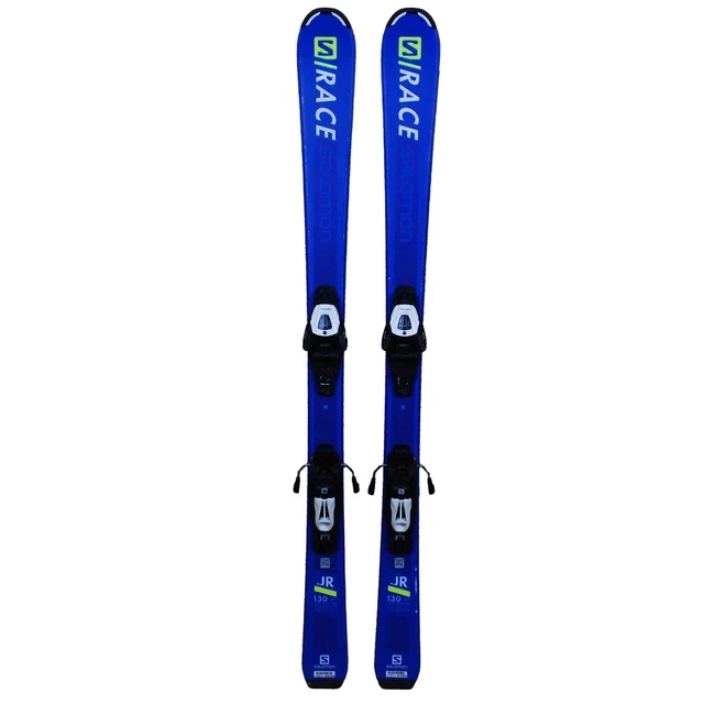 Gebrauchte Ski Junior Salomon S / Race Jr + Bindungen - Qualität B - 150 cm