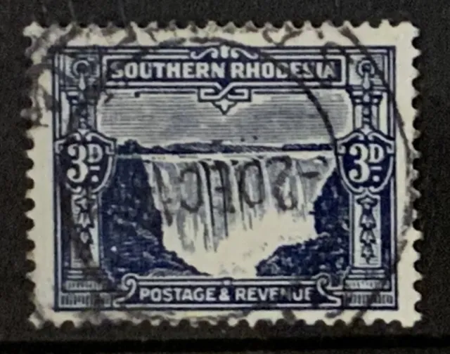 SOUTHERN RHODESIA 1931 3d SG18 FINE USED. CAT £11