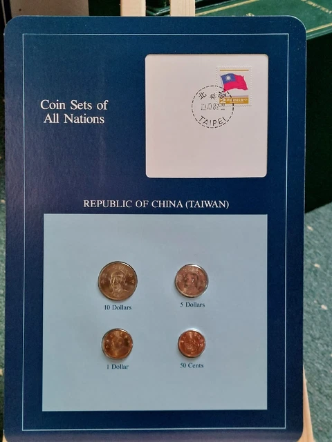 Coin Sets Of All Nations Republic of China (Taiwan)