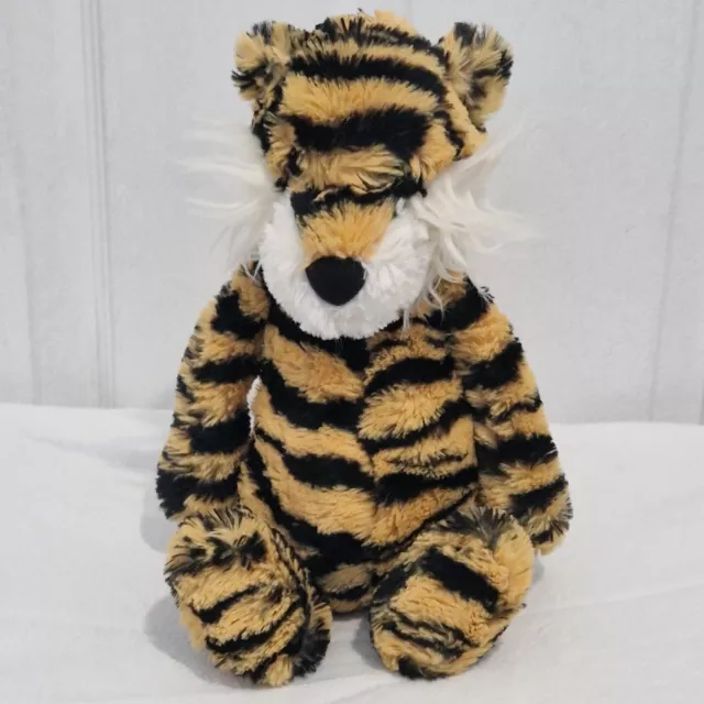JELLYCAT BASHFUL TIGER Medium Soft Toy Plush Beanie Comforter Cat