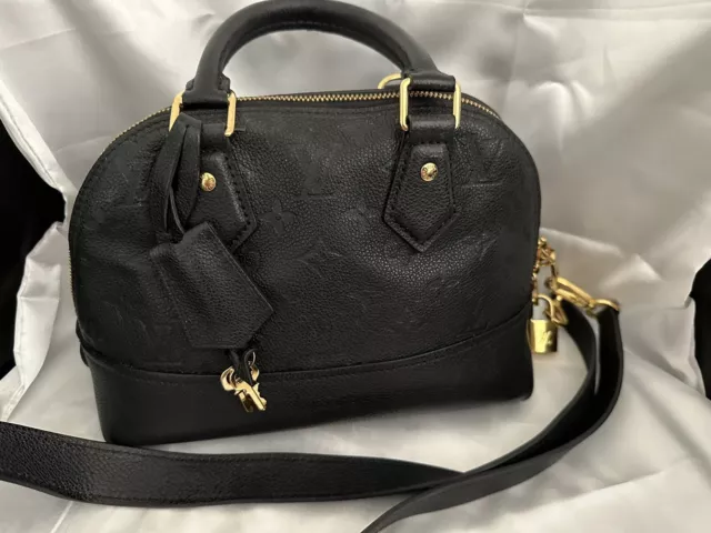 Louis Vuitton Fascination Lockit BB Bouclette Bag Handbag Noir