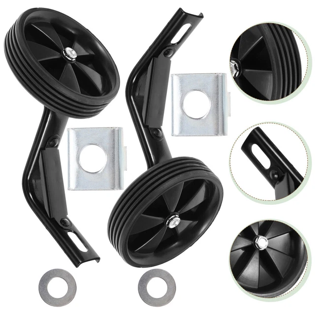 Roue Auxiliaire Pliable Pour Vélo - Accessoire De Transport, Léger En Alliage D'aluminium, Installation Sans Outil