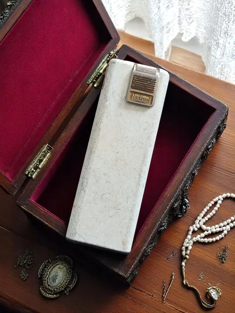 Briquet vintage en métal, style rétro - Non testé, état ancien - Collection