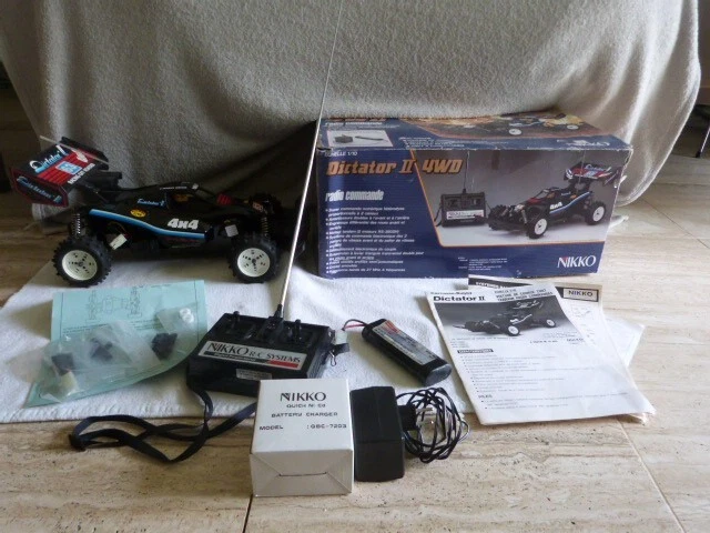 RARE BUGGY RADIOCOMMANDE Vintage Nikko Dictator 3 Neuf En Boite 1990 1/10 EUR 159,00 - FR
