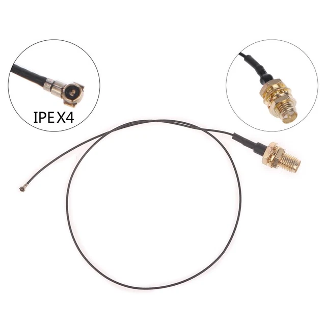 1. 0pcs. u FL IPX IPEX1 / IPEX4 MHF4 Femmina a. Rp-sma 1. 0pcs. u FL IPX IPEX1 / IPEX4 MHF4 Femmina a. Rp-sma
