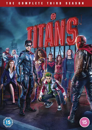 Titans: The Complete Third Season DVD (2022) Brenton Thwaites cert 15 3 discs