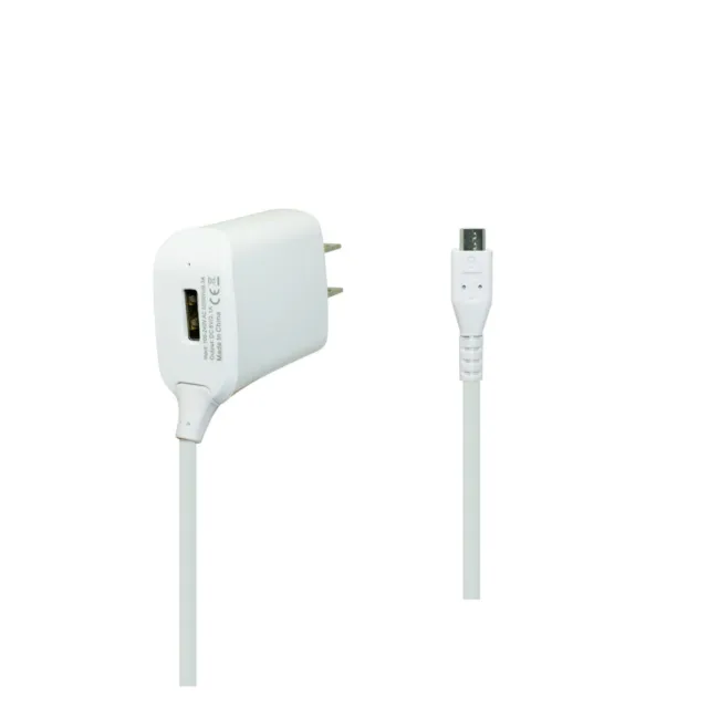 Wall AC Home Charger with USB Port for Cricket LG Fortune 2 X210 LMX210CM Phone