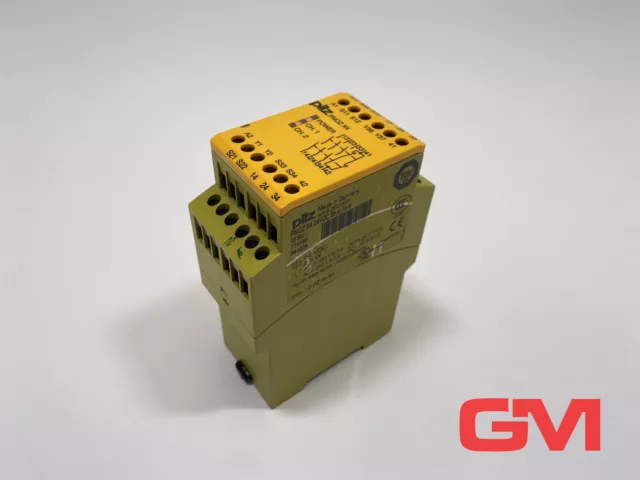 Pilz Sicherheitsrelais 774730 Safety Relay PNOZ X4 24VDC 3n/o 1n/c Emergency