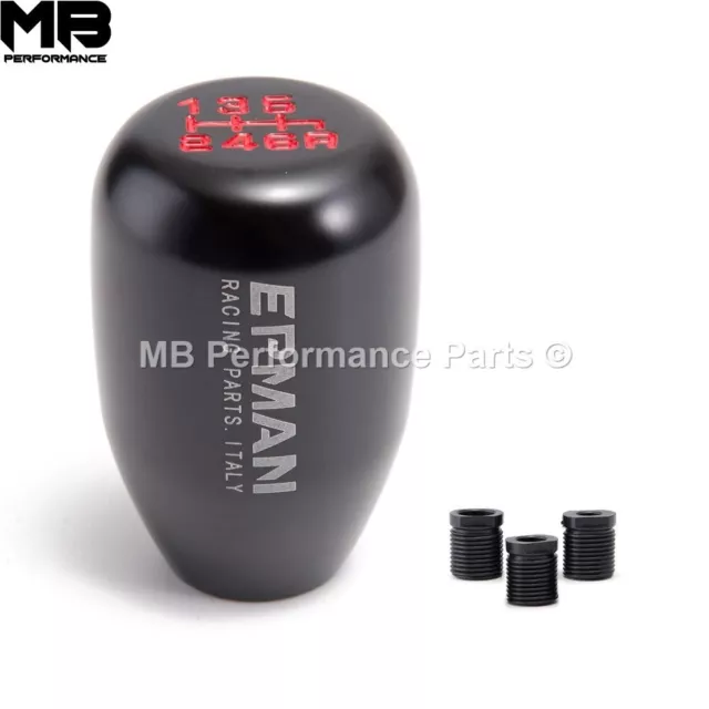 EPMAN Black 6 Speed Gear Shift Knob For HONDA MAZDA EP3 TYPE R CIVIC