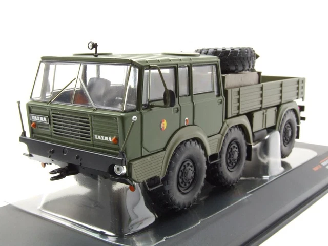 Ixo 1:43 Tatra 813 8x8 Kolos année 1968 vert TRU025 modèle voiture