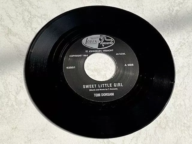 Tom Dorsam seltene Rockabilly '45 "Sweet little Girl" Loren Records