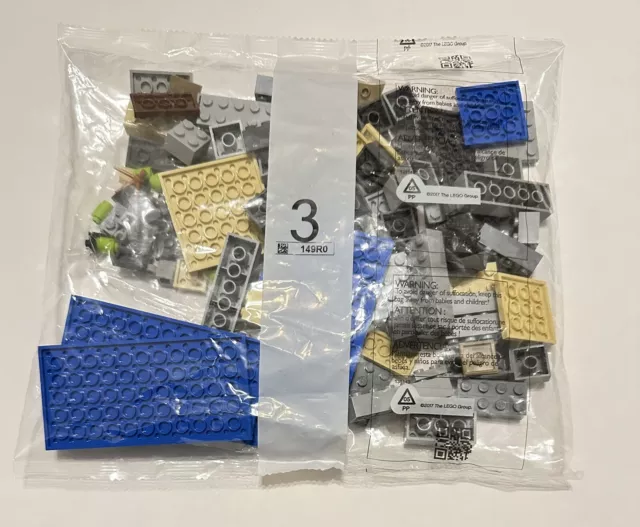 One Sealed Bag of Parts from LEGO Minecraft 21152 The Pirate Ship Incomplete