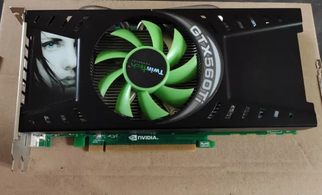 TWINTECH GEFORCE GTX 560 Ti 1GB GDDR5 XT OC 2 DVI 1 Mini HDMI PCIE EUR 49 00 PicClick FR