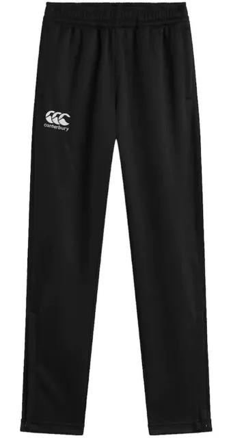 Canterbury Tracksuit Tapered Pants Mens Track Bottoms Black Xs