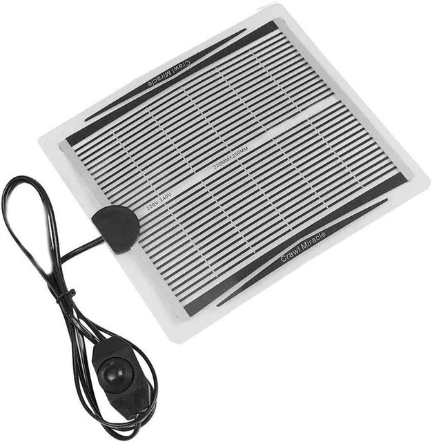 Portable reptile heater outlet