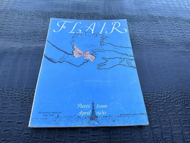 APRIL 1950 FLAIR fashion magazine