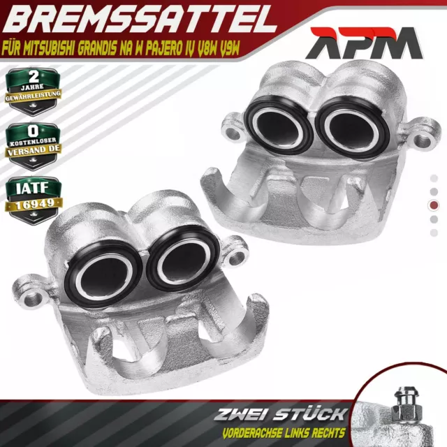 2x Bremssattel Vorne L+R 45mm 26mm für Mitsubishi Grandis NA W Pajero IV V8W V9W