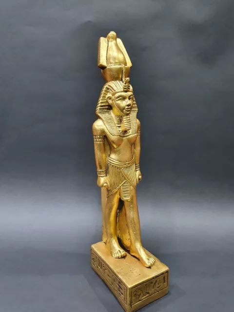 Marvelous Gold Ancient Egyptian RAMSES II with the beautiful Egyptian touching