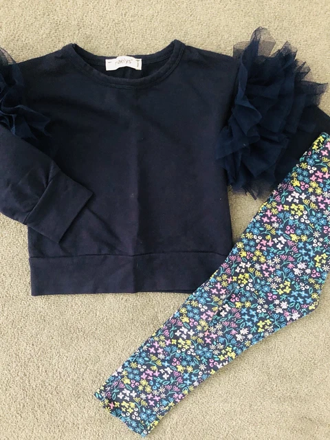 ❤️Large Beautiful Girls Outfit Sets Jumpers Leggings Dresses Bundle 3-4 Years❤️ 9