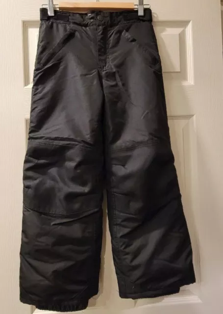 Cherokee Kids Snow Ski Pants Boys Size 8/10 Black Youth