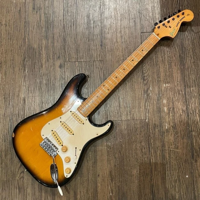 Greco Electric Guitar Stratocaster Super Sound Vintage 1979 Made In Japan