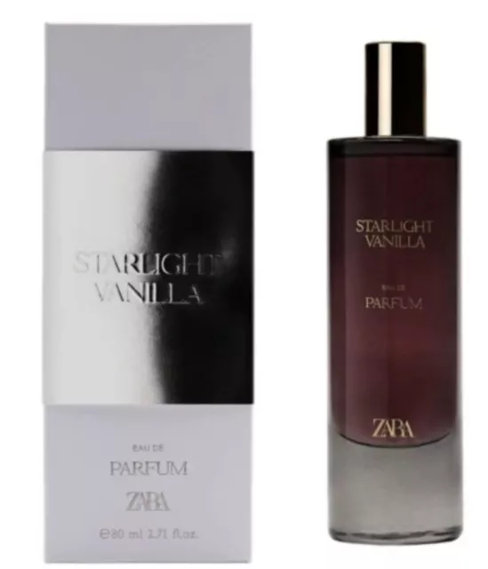 Regalo~edizione~ZARA 🙂 STARLIGHT VANILLA 🙂 80 ml EdP~ NUOVO & IMBALLO ORIGINALE ~ ESAURITO