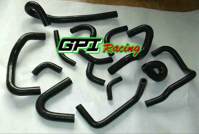Mishimoto 89-92 Nissan Skyline R32 GTR Black Silicone Hose Kit main image 1