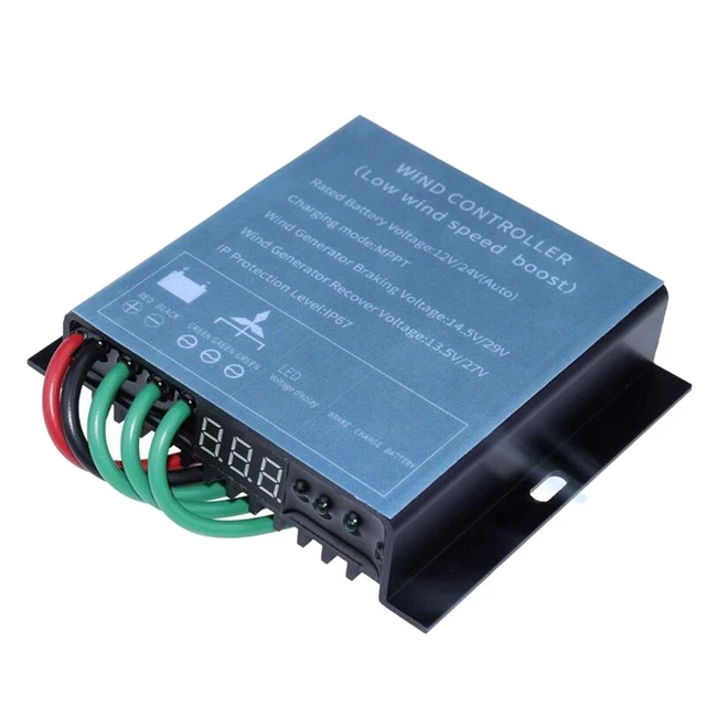 Wind operated generator controller 12/24V 800W MPPT wind load controller wind turbine Y5U7