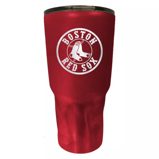 Boston Red Sox MLB Red Laser Etched Logo Stainless Steel 30 oz. Twist Tumbler