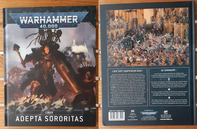 WARHAMMER 40K - Codex Adepta Sororitas 2021/V9/VF EUR 26,00 - PicClick FR