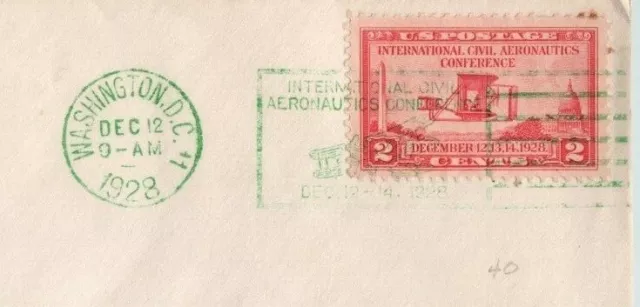 1928 United States Cover 2c Stamp Home Stamp Shop Merrin Ill From Washington