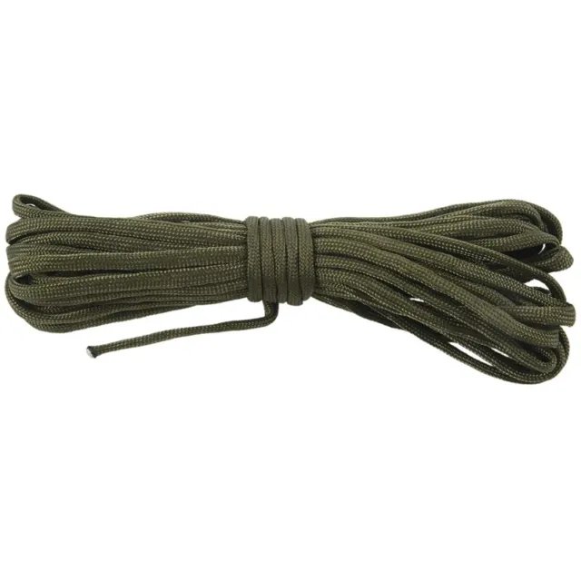 7 Rope Paracord Parachute Rope Resistant Camping Survival Color: green H4V1