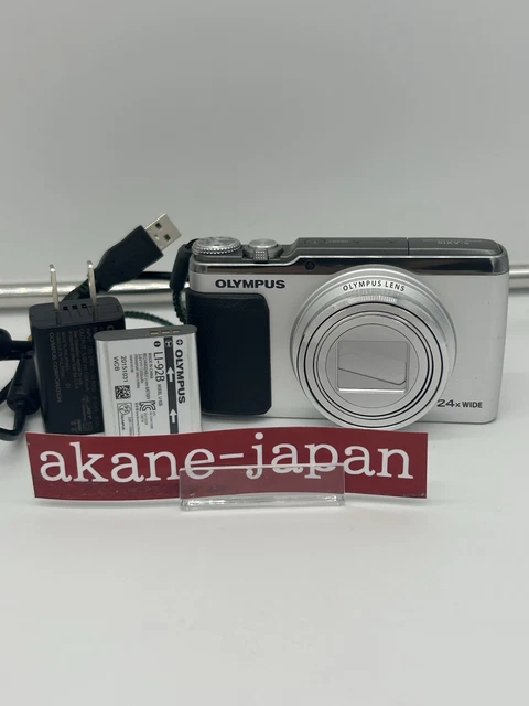 OLYMPUS STYLUS SH-60 Digital Camera 16.0MP Silver Used from