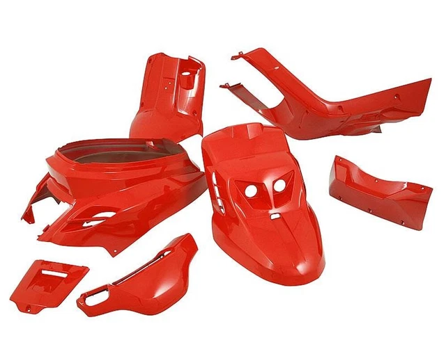 Kit d'habillage STR8 Booster BWs - 7 pièces - rouge