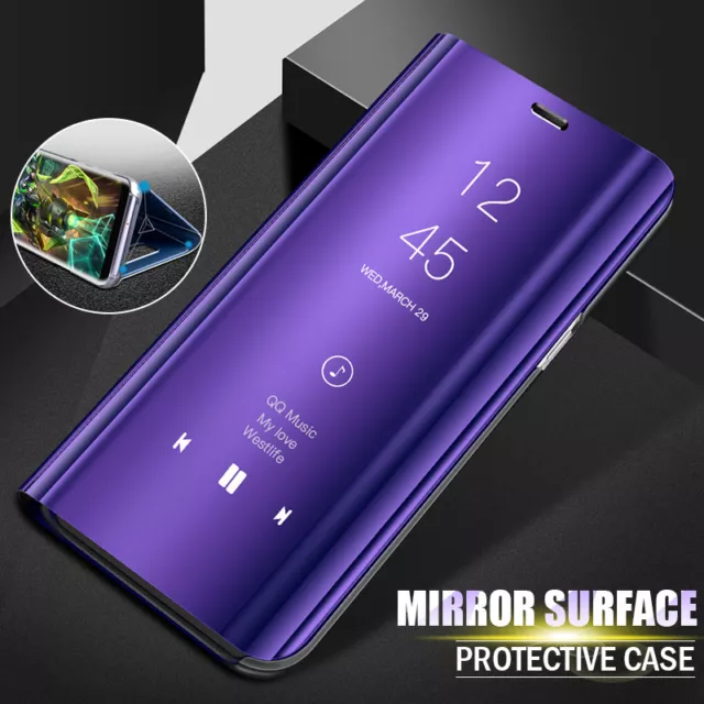 For Huawei Nova 5T 4 3 Nova 3i 2i 2 Lite Smart Mirror View Flip Stand Case Cover 2