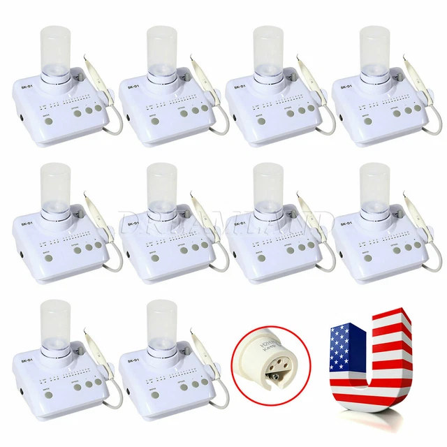 1-10 Packs Dental Ultrasonic Scaler Auto-water 2 Bottles fit DTE SATELEC Tips
