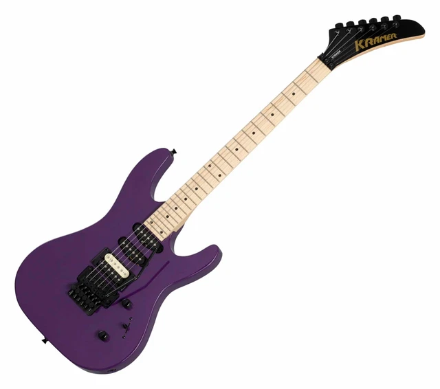 Kramer Striker HSS E-Gitarre Majestic Purple Floyd Rose Tremolo Mahagoni Ahorn