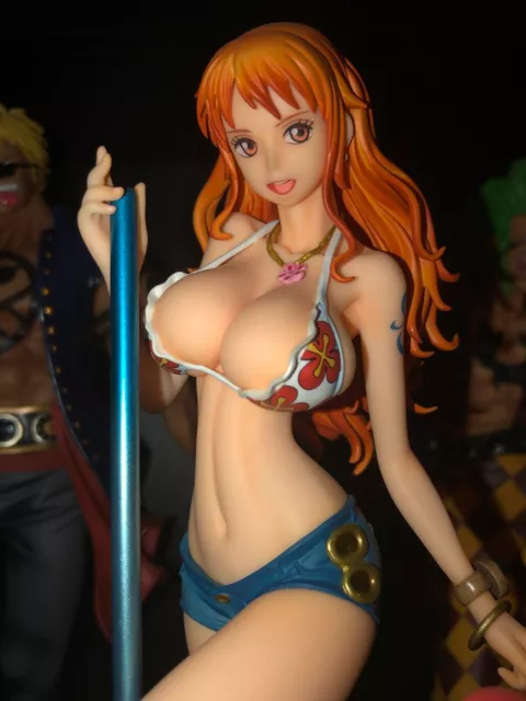 Nami Sexy Pole Dance Maillot de Bain Bikini ONE PIECE Manga Figurine Pour Adulte 2